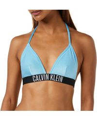 Calvin Klein - Haut de Bikini Triangle sans Armatures - Lyst