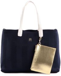 Tommy Hilfiger - Iconic Tommy Tote Knitted AW0AW14765 Fourre-Tout - Lyst