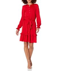 Tommy Hilfiger - Womens Fit And Flare Dress - Lyst