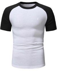 French Connection - Short Sleeve Raglan Tee Shirt X-large - Lyst