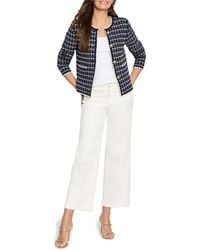 NIC+ZOE - Nic+zoe Plus Size Mixed Up Sweater Jacket - Lyst
