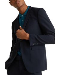 Esprit Collection 990eo2g301 Suit Jacket - Blue