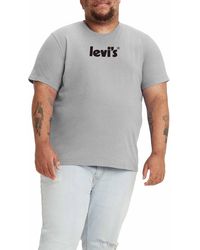 Levi's - Big Ss Relaxed Fit Tee Big Poster Logo - Lyst