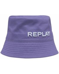 Replay - Bucket Hut mit Logo - Lyst