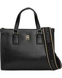 Tommy Hilfiger - TH Monotype Mini Tote - Lyst