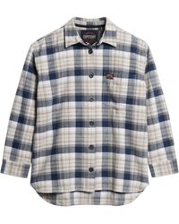 Superdry - Check Flannel Overshirt R3-shirt - Lyst