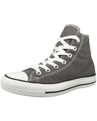 Converse - Schuhe Chuck Taylor All Star Hi Charcoal - Lyst