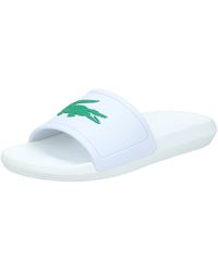 lacoste white sandals