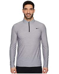nike men's breathe dry quarter zip