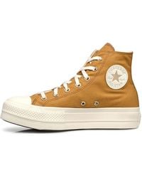 Converse - Chuck Taylor All Star LIFT HI Sneaker Jaune pour femme A05197C - Lyst