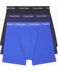 Calvin Klein - Cotton Stretch 3-Pack Boxer Brief - Lyst