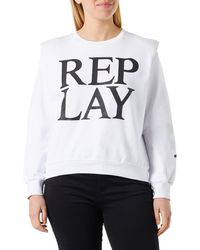 Replay - W3606D Sweatshirt - Lyst