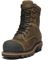 Timberland - Boondock Hd Logger 8 Inch Composite Safety Toe Waterproof Industrial Work Boot - Lyst