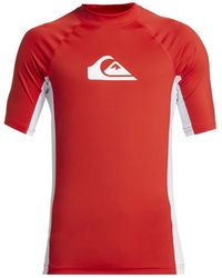 Quiksilver - Short Sleeve Upf 50 Surf T-shirt For - Short Sleeve Upf 50 Surf T-shirt - Lyst