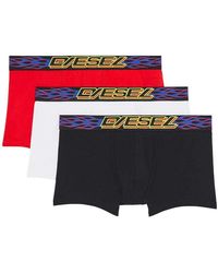 DIESEL - UMBX-damienthreepack Boxer-Shorts Slip - Lyst
