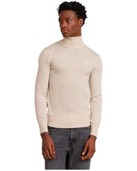 G-Star - G-Star Premium Core Turtle Knitted Sweater - Lyst