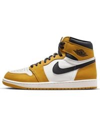 Nike - Air 1 Retro High Og "yellow Ochre" Shoes - Lyst