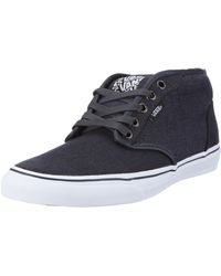 Vans - Atwood Mid Navy/white Trainer Vnjpnav 6 Uk - Lyst