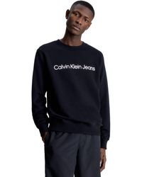 Calvin Klein - Logo Sweatshirt - Lyst