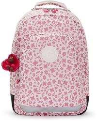 Kipling - Backpack Class Room Magic Floral Pink Large - Lyst