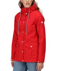 Regatta - Womens Bayarma Hooded Waterproof Jacket - Red - 8 - Lyst