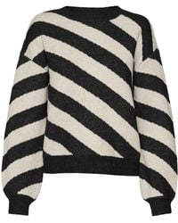 Vero Moda - Vmlara LS Ga Boo Rep-Pullover con Scollo Rotondo Maglione Lavorato a Maglia - Lyst
