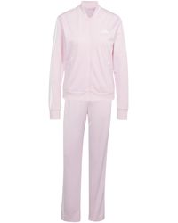 adidas - Mujer Essentials 3-stripes Tracksuit - Lyst