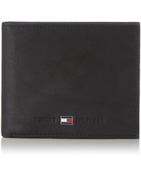 Tommy Hilfiger JOHNSON MINI CC WALLET Geldbörsen - Schwarz