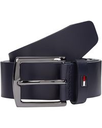 Tommy Hilfiger - Cinturón de Piel para Hombre Denton 3,5 cm - Lyst