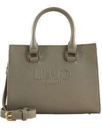 Liu Jo - Handtasche Umhängetasche Halona ECS Tote Bag Neutro taupe - Lyst