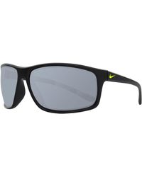 Nike - Sunglasses Adrenaline Ev 1112 007 Mt Black/volt/grey W/silv Fl - Lyst