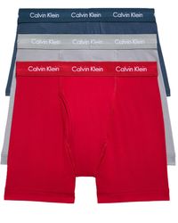 Calvin Klein - Cotton Stretch 3-pack Boxer Brief - Lyst
