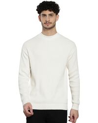 Calvin Klein - Jeans Pull Blown Up Mock Pull en Maille - Lyst