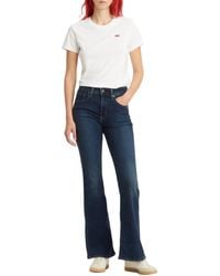 Levi's - 726 High Rise Flare Vaqueros Mujer - Lyst