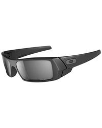Oakley - Occhiali da sole con montatura nera opaca e lenti a specchio polarizzate a tinta - Lyst