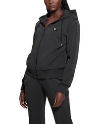 Guess - Eco Olympe Full Zip Hoodie Sweatshirt - Lyst