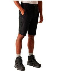 Regatta - S Highton Shorts Long Ii Black - Lyst