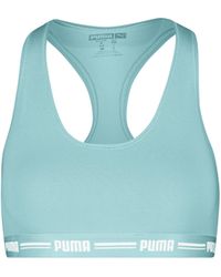 PUMA - Racer Back Sports Bra - Lyst