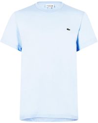Lacoste - T-Shirt Basica Blue Blu Navy 10 Blue - Lyst