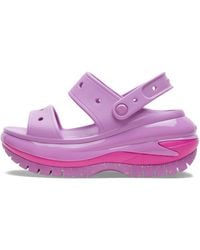 Crocs™ - Wmns Mega Crush Sandal 207989 Rosa Bubble Rosa Bubble/38-39 - Lyst
