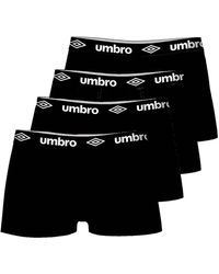 Umbro - 4pk Black Medium - Lyst