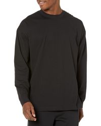 Amazon Essentials - Oversized Long-sleeved Organic Cotton T-shirt - Lyst