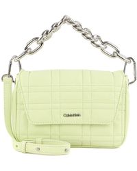 Calvin Klein - CK Touch Crossbody Bag Soft Lime - Lyst