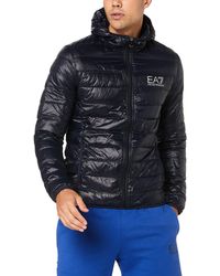 armani jeans puffer jacket mens