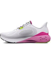 Under Armour - Hovr Machina 3 S Running Shoes White/pink 6 - Lyst
