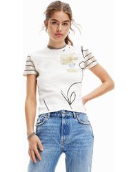 Desigual - Knit T-shirt Short Sleeve - Lyst