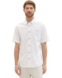 Tom Tailor - Regular Fit Hemd mit Punkten - Lyst