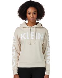 Calvin Klein - Long Sleeve Hoodie - Lyst