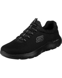 Skechers - Summits Sneaker ,black White,41 Eu - Lyst