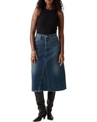 Levi's - Hr A Line Decon Skirt - Lyst